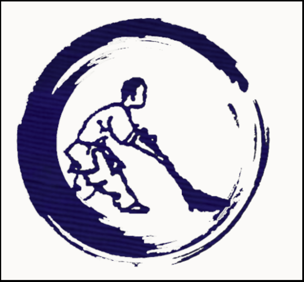 Logo de « L’arbre de l’Éveil.» Balayer la cour, laver son esprit